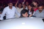 Shahrukh Khan snapped post midnight with fan outside a recording studio in Bandra on 1st June 2012 (15).JPG